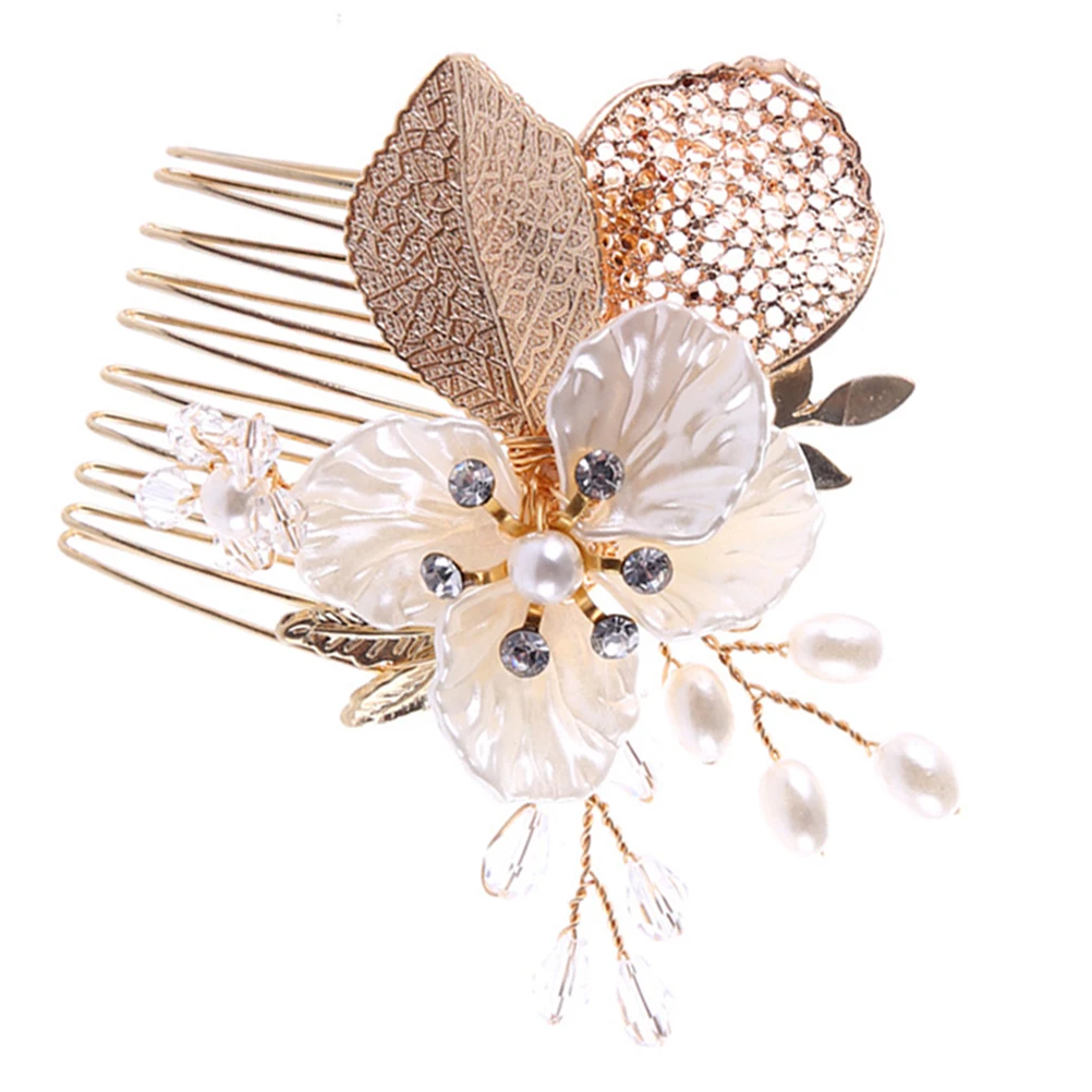 Bridal Hair Comb Pearl Decorated Women Hairpiece Bride Bridesmaid Party Prom Hairstyling Tool Wedding Accessory Formal
Bridal Hair Comb Pearl Decorated Women Hairpiece Bride Bridesmaid Party Prom Hairstyling Tool Wedding Accessory Formal