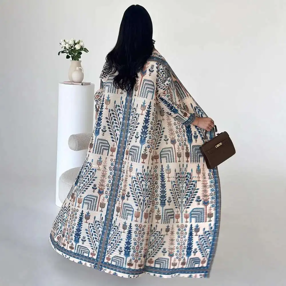 Dubai Robe Women's Size Up Muslim Cloak Miyake Life Wrinkled Windbreaker Coat High End Abaya Ramadan Dubai Luxury Islam Elegant
Dubai Robe Women's Size Up Muslim Cloak Miyake Life Wrinkled Windbreaker Coat High End Abaya Ramadan Dubai Luxury Islam Elegant