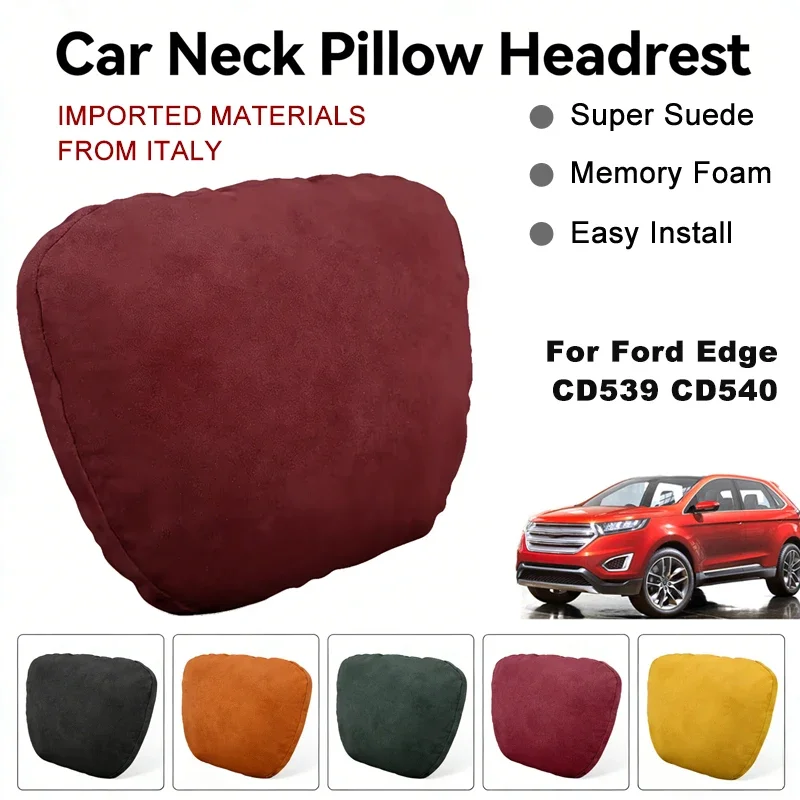 Italy Suede Car Neck Rest Pillow For Ford Edge CD539 CD540 Seat Head Neck Support Cushion Auto Interior Accessories
Italy Suede Car Neck Rest Pillow For Ford Edge CD539 CD540 Seat Head Neck Support Cushion Auto Interior Accessories