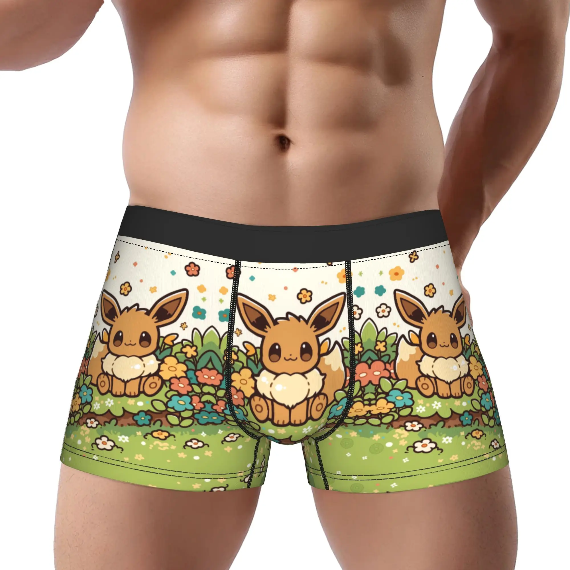 Трусы-боксеры Pokemon Eeveelution для взрослых 18+, мужские трусы, удобные шорты, боксеры-брифы
Трусы-боксеры Pokemon Eeveelution для взрослых 18+, мужские трусы, удобные шорты, боксеры-брифы