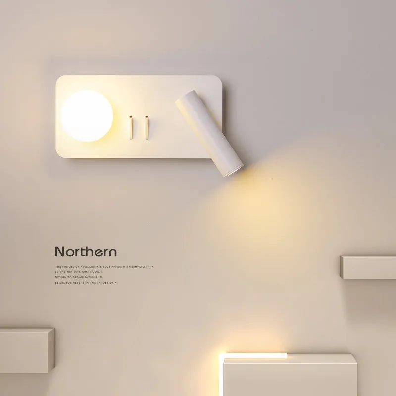 Bedroom led wall lamp bedside lamp modern minimalist hotel reading lamp creative personality Nordic home decoration wall lamp
Bedroom led wall lamp bedside lamp modern minimalist hotel reading lamp creative personality Nordic home decoration wall lamp