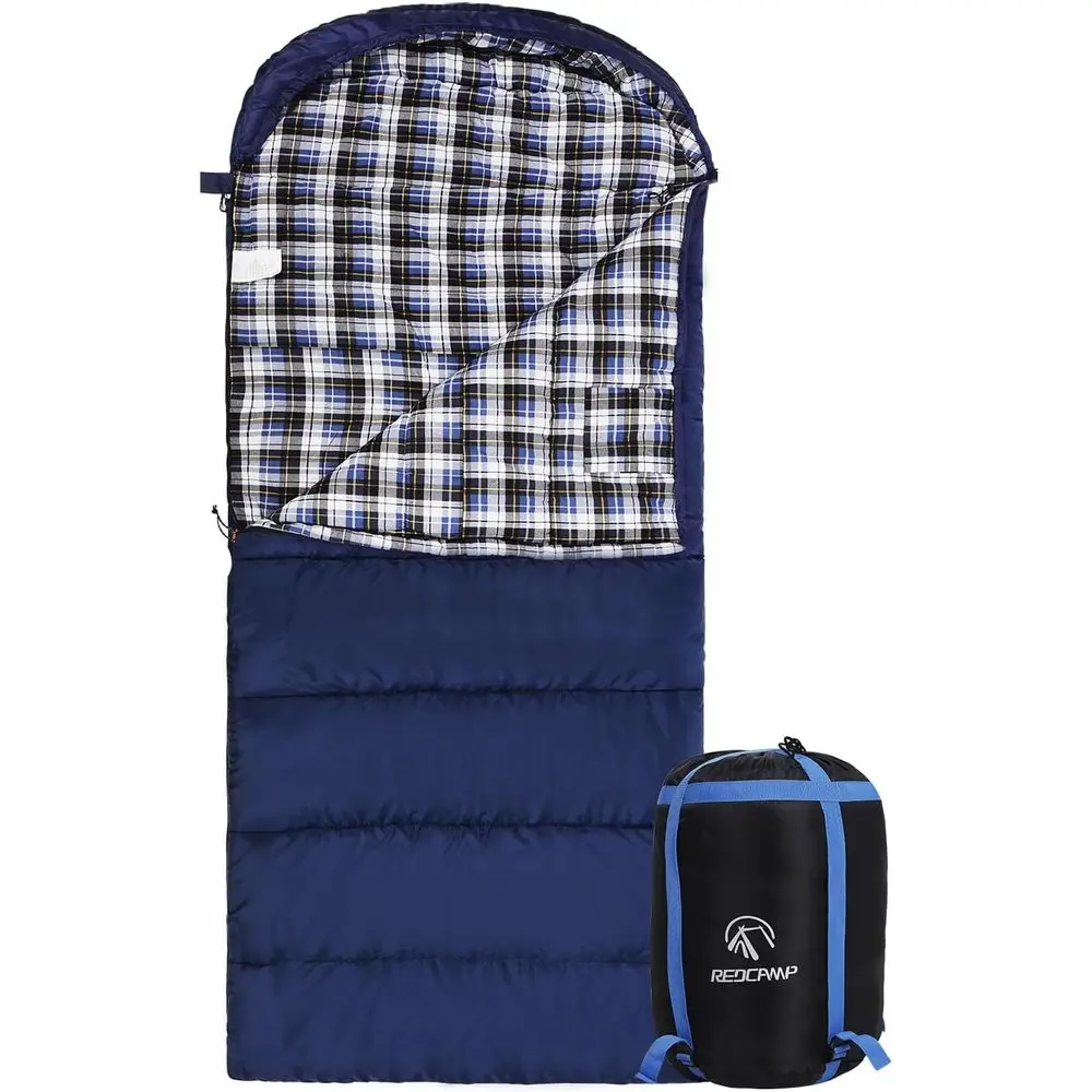 Cotton Envelope Sleeping Bags for Adults, Comfortable for Camping, Backpacking, Hiking, with Detachable Hood & Compression Sack,
Cotton Envelope Sleeping Bags for Adults, Comfortable for Camping, Backpacking, Hiking, with Detachable Hood & Compression Sack,