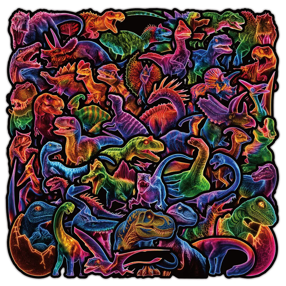 50Pcs Cool Colorful Dinosaurs Stickers Aesthetic for DIY Decor Scrapbooking Phone Laptop Notebook Stickers
50Pcs Cool Colorful Dinosaurs Stickers Aesthetic for DIY Decor Scrapbooking Phone Laptop Notebook Stickers