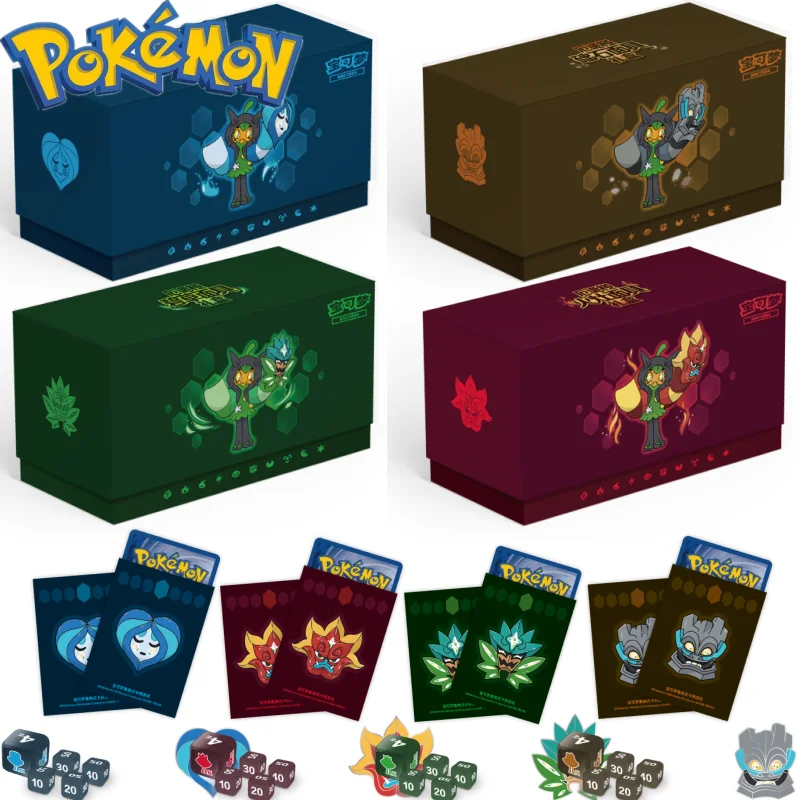 New Original PokéMon Mask Ogerpon Gift Box Ptcg Trading Card Game Kitakami Special Collection Booster Packs Game Card Collection
New Original PokéMon Mask Ogerpon Gift Box Ptcg Trading Card Game Kitakami Special Collection Booster Packs Game Card Collection