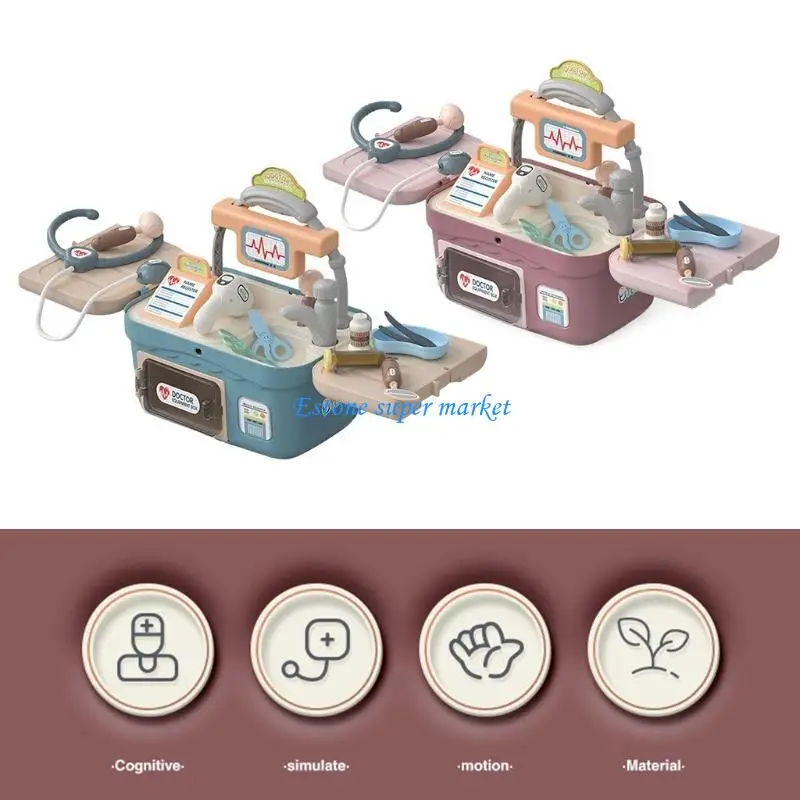090B Toy Doctor Kits Pretend for Play Doctor Stethoscope Medicals for Ki
090B Toy Doctor Kits Pretend for Play Doctor Stethoscope Medicals for Ki