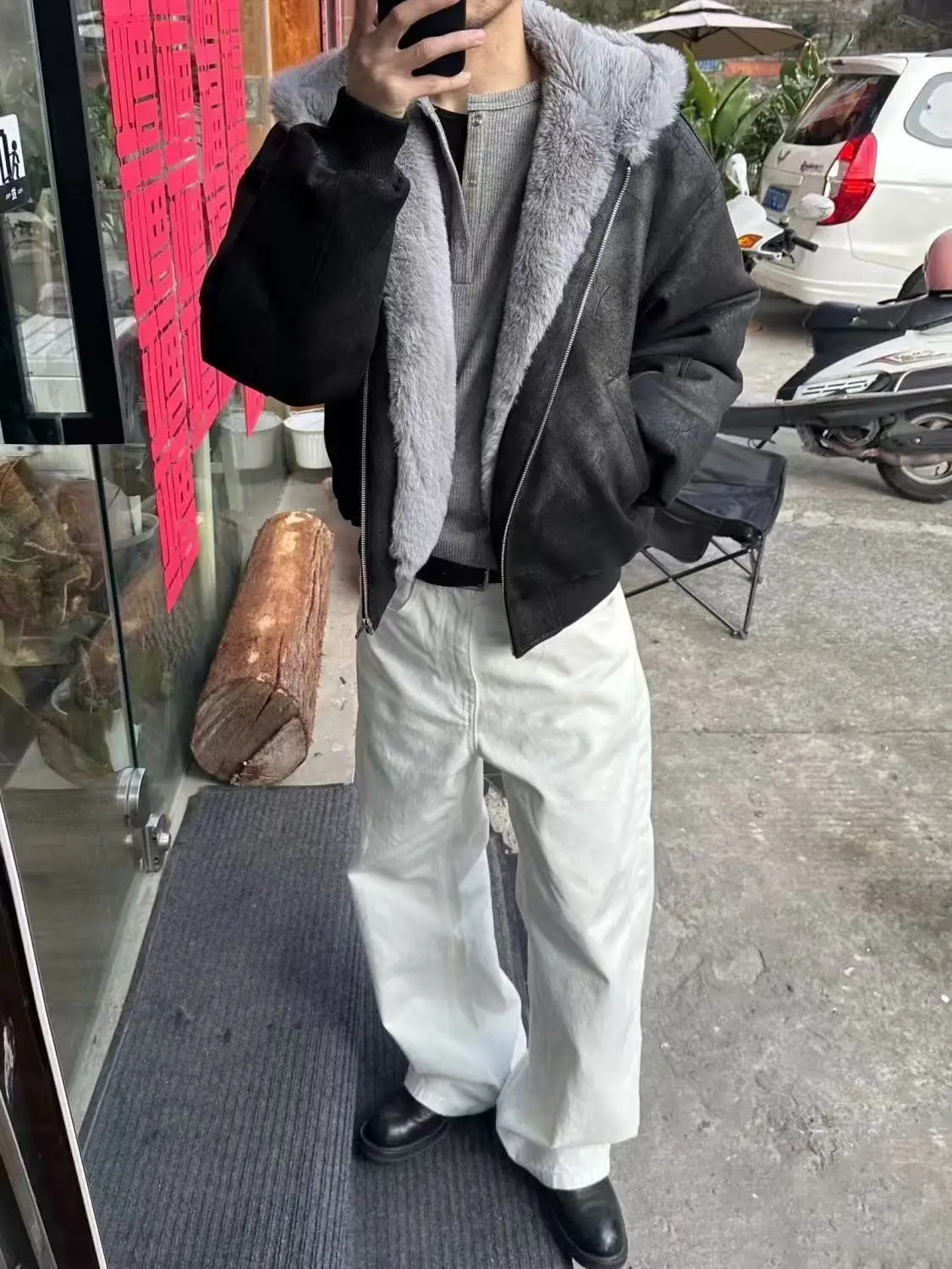 Утепленная кожаная куртка с капюшоном на флисовой подкладке, хлопковое пальто для пар, зимняя верхняя одежда в повседневном американском стиле
Утепленная кожаная куртка с капюшоном на флисовой подкладке, хлопковое пальто для пар, зимняя верхняя одежда в повседневном американском стиле