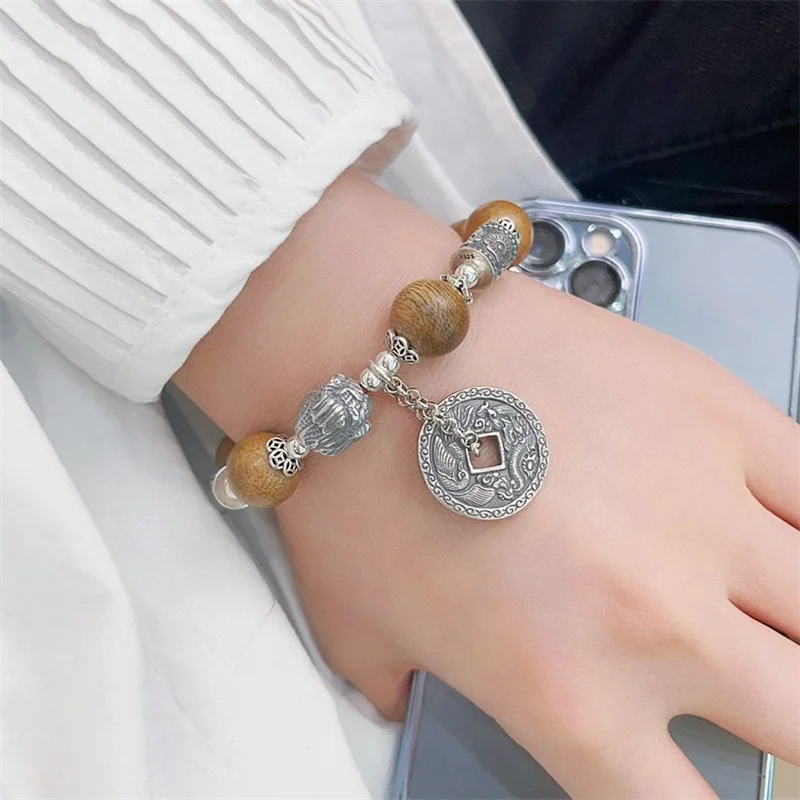 Sterling Silver Bracelet S925 Gift For Men and Women DIY Lovers Originality Boy Charm Festival Retro Fashion Jewelry
Sterling Silver Bracelet S925 Gift For Men and Women DIY Lovers Originality Boy Charm Festival Retro Fashion Jewelry