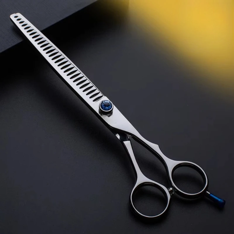 8.0 Inch Pet Grooming Chunky Scissors 26 Teeth Dog Shears Professional Pet Grooming Products
8.0 Inch Pet Grooming Chunky Scissors 26 Teeth Dog Shears Professional Pet Grooming Products