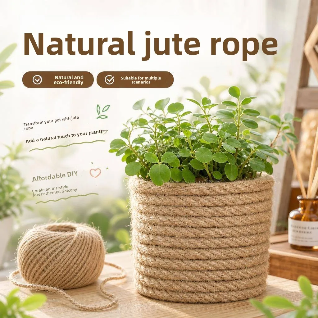 Handmade Hemp Rope Climbing Frame Clothesline Decorative Net DIY Material for Home Fabric Sewing Summer 2026 Positive Rich
Handmade Hemp Rope Climbing Frame Clothesline Decorative Net DIY Material for Home Fabric Sewing Summer 2026 Positive Rich