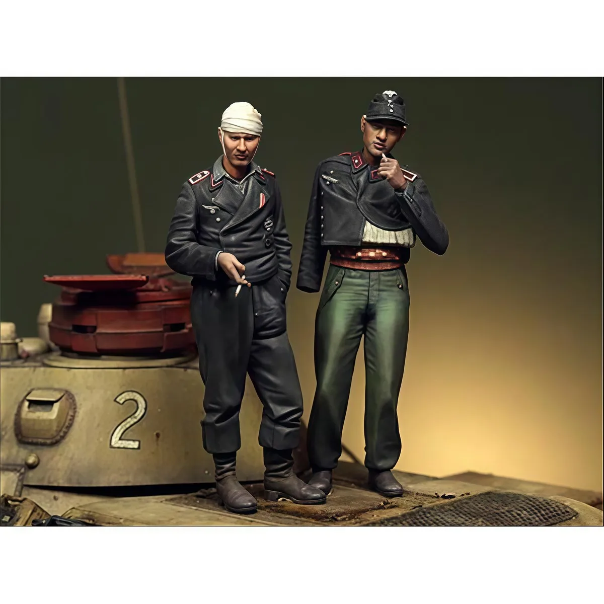 Комплект неокрашенной модели из смолы 1/35, военная тема, травленный немецкий танковый экипаж в разобранном и неокрашенном виде GK
Комплект неокрашенной модели из смолы 1/35, военная тема, травленный немецкий танковый экипаж в разобранном и неокрашенном виде GK