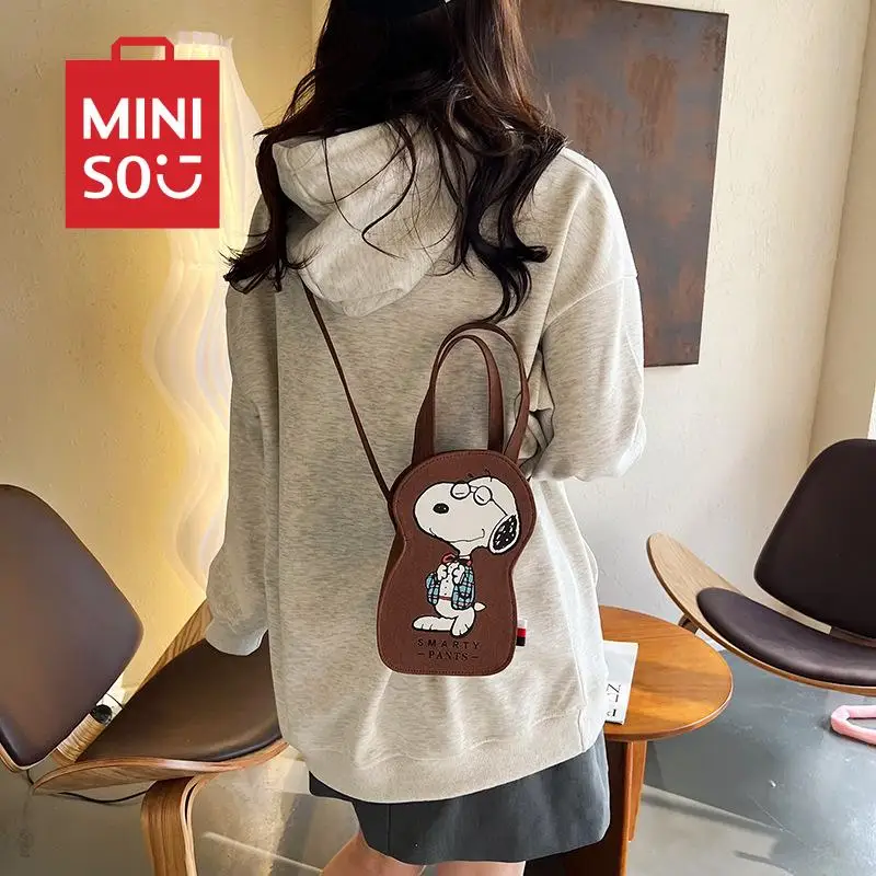 Snoopy Bag 2024 Kawaii Toys MINISO Trendy Anime Women Handbag Casual Versatile Fashion Girls Shoulder Bag Creative Holiday Gifts
Snoopy Bag 2024 Kawaii Toys MINISO Trendy Anime Women Handbag Casual Versatile Fashion Girls Shoulder Bag Creative Holiday Gifts