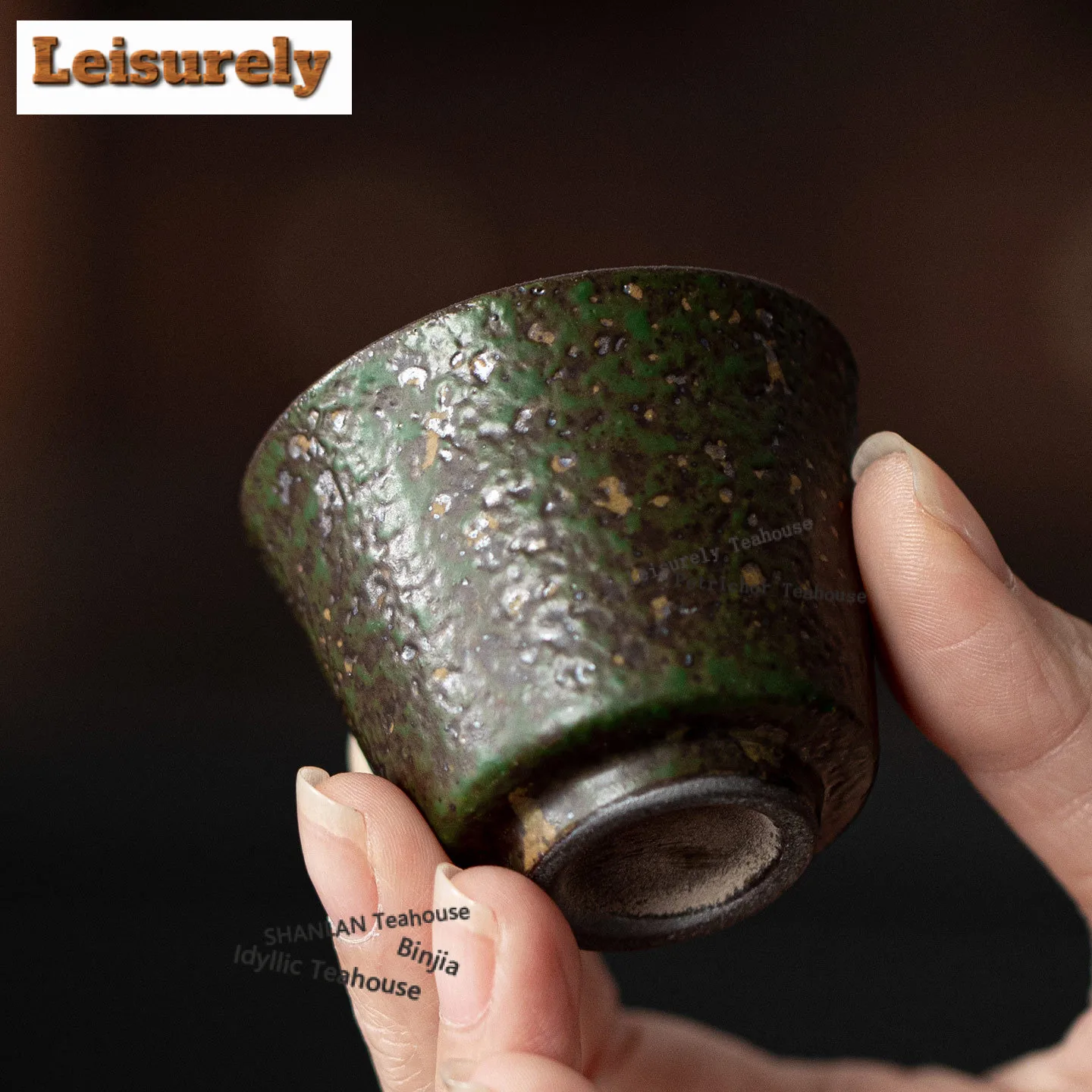 Набор винтажных чайных чашек из грубой керамики, 50 мл, цвет «фееричный зеленый», в форме подковы, для дегустации и ароматизации чая, чашки чазан, мастер-чашки
Набор винтажных чайных чашек из грубой керамики, 50 мл, цвет «фееричный зеленый», в форме подковы, для дегустации и ароматизации чая, чашки чазан, мастер-чашки