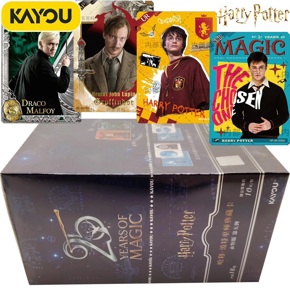 Original KAYOU Harry Potter Collection Cards American Classic Magical Adventure Movie Protagonist Creative Card Boys Girls Gifts
Original KAYOU Harry Potter Collection Cards American Classic Magical Adventure Movie Protagonist Creative Card Boys Girls Gifts
