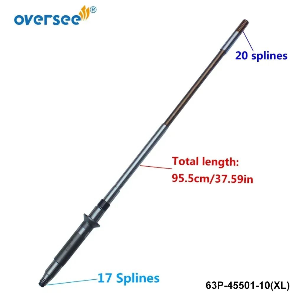 63P-45501 Driver Shaft XL For Yamaha Outboard Motor 4T F150HP 25" Gear Case 63P-45501-10 Lower Unit Using
63P-45501 Driver Shaft XL For Yamaha Outboard Motor 4T F150HP 25" Gear Case 63P-45501-10 Lower Unit Using