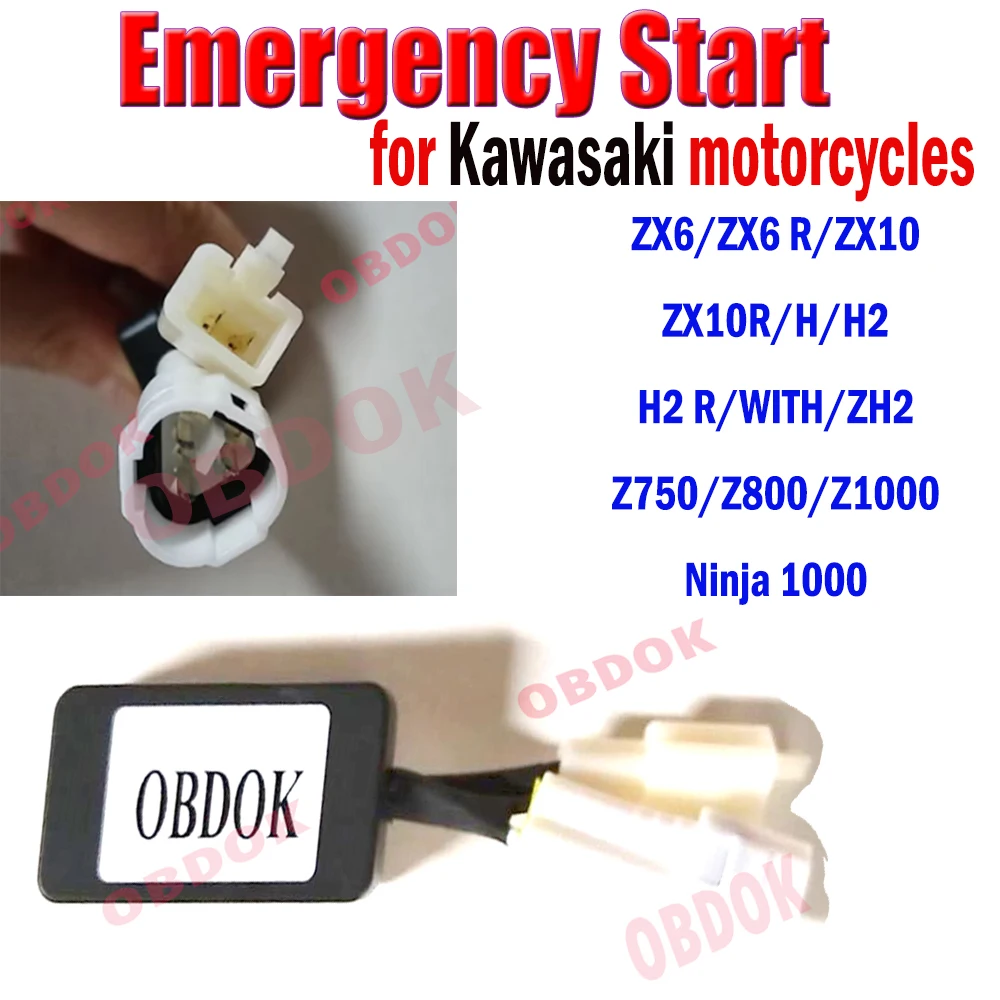 For Immobiliser Emulator Emergency Start for Kawasaki ZX6 ZX6R ZX10 ZX10R H H2 H2R ZH2 Z750 Z800 Z1000 Ninja 1000 Motorcycle
For Immobiliser Emulator Emergency Start for Kawasaki ZX6 ZX6R ZX10 ZX10R H H2 H2R ZH2 Z750 Z800 Z1000 Ninja 1000 Motorcycle