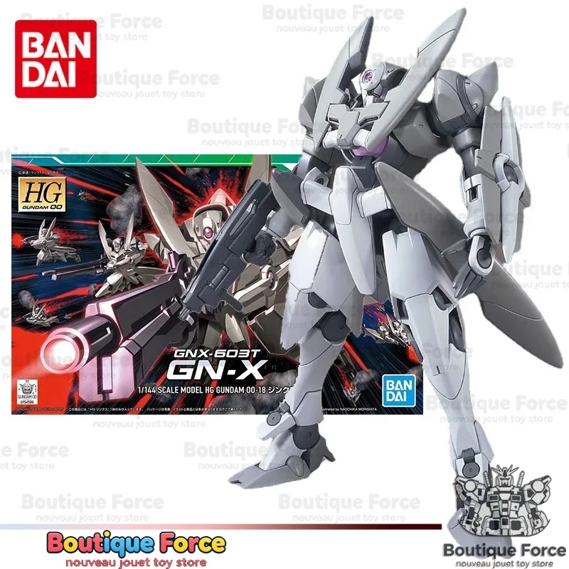 Bandai Gundam GNX-603T GN-X HG 1/144 Model Kit Gunpla Anime Action Figure Toy Collectible Building Kit for Adults and Kids
Bandai Gundam GNX-603T GN-X HG 1/144 Model Kit Gunpla Anime Action Figure Toy Collectible Building Kit for Adults and Kids