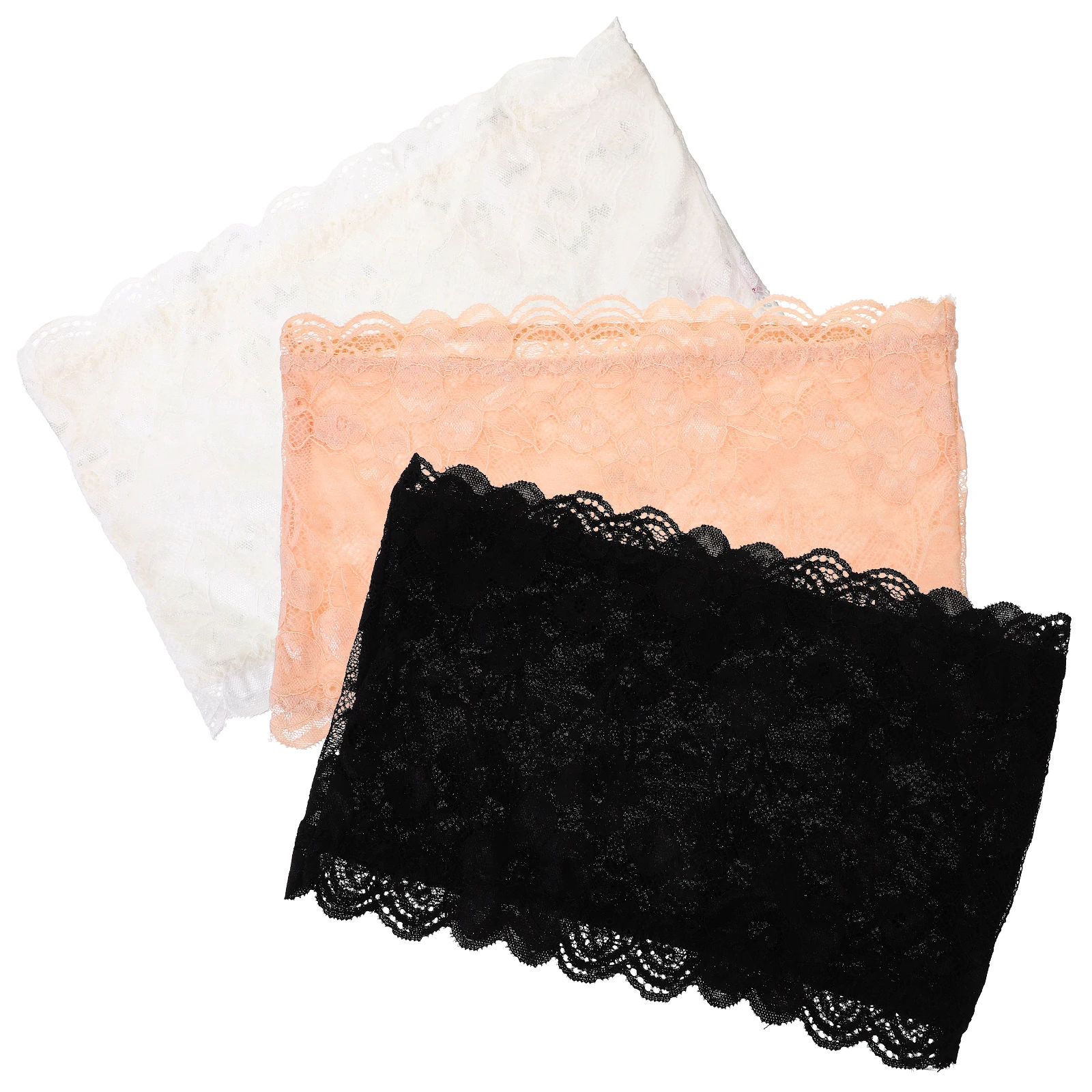 3Pcs Anti-exposed Breast Wrap Top Women Seamless Strapless Elastic Bandeau Tube for Low-cut Dresses Summer
3Pcs Anti-exposed Breast Wrap Top Women Seamless Strapless Elastic Bandeau Tube for Low-cut Dresses Summer