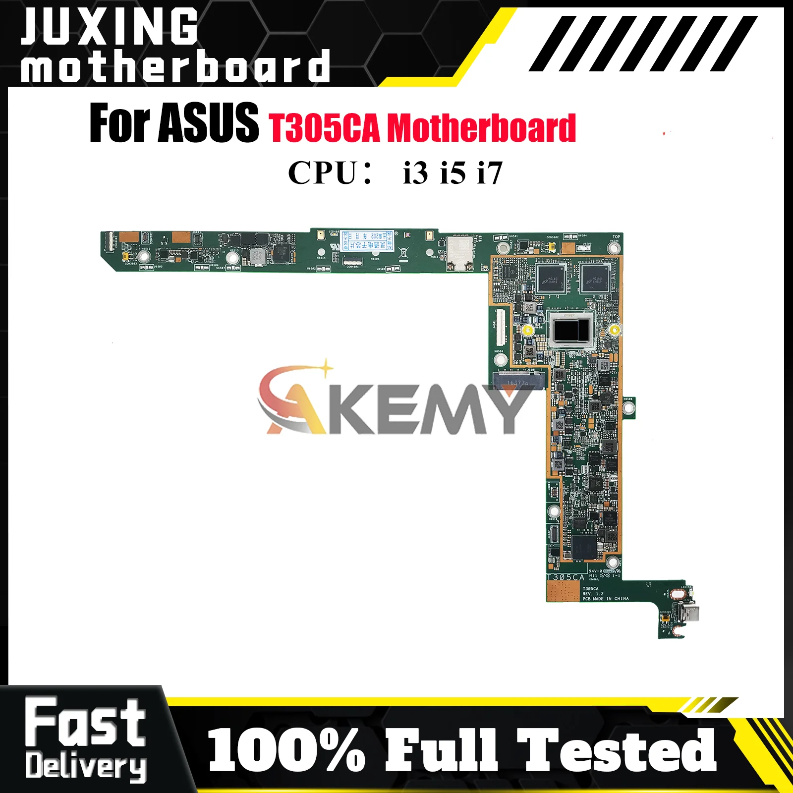 T305CA Материнская плата для ноутбука ASUS Transformer T305C T305CA Материнская плата для ноутбука с процессором i3 i5 i7 100% тестирование ОК быстрая доставка stk 
T305CA Материнская плата для ноутбука ASUS Transformer T305C T305CA Материнская плата для ноутбука с процессором i3 i5 i7 100% тестирование ОК быстрая доставка stk