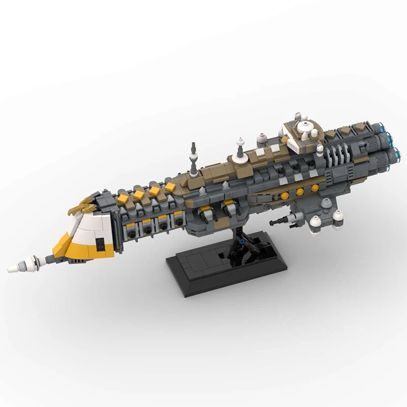 Sci-Fi Gothic Style Cruiser MOC Building Blocks Space Warship DIY Assembly Bricks Gift For Men
Sci-Fi Gothic Style Cruiser MOC Building Blocks Space Warship DIY Assembly Bricks Gift For Men