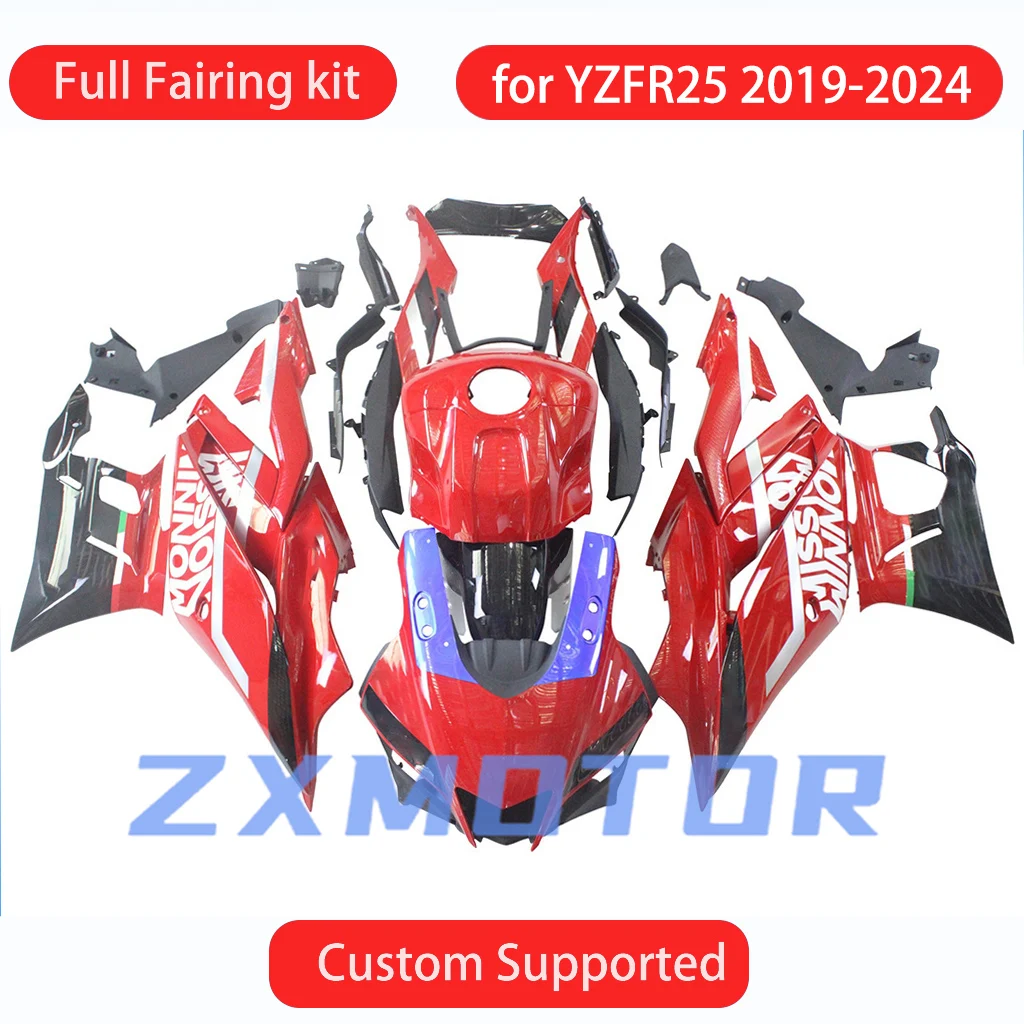 Для YAMAHA YZFR25 2019 2020 2021 2022 2023 2024 крутой комплект обтекателей YZF R25 19-24 послепродажный обтекатель из АБС-пластика для мотоцикла
Для YAMAHA YZFR25 2019 2020 2021 2022 2023 2024 крутой комплект обтекателей YZF R25 19-24 послепродажный обтекатель из АБС-пластика для мотоцикла