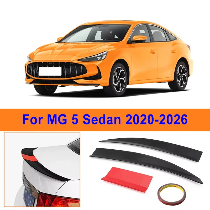 For MG 5 Sedan 2020-2026 3-Section ABS Rear Trunk Spoiler 115-125cm Adjustable Sports Decor Top Wing Car Exterior Parts
For MG 5 Sedan 2020-2026 3-Section ABS Rear Trunk Spoiler 115-125cm Adjustable Sports Decor Top Wing Car Exterior Parts