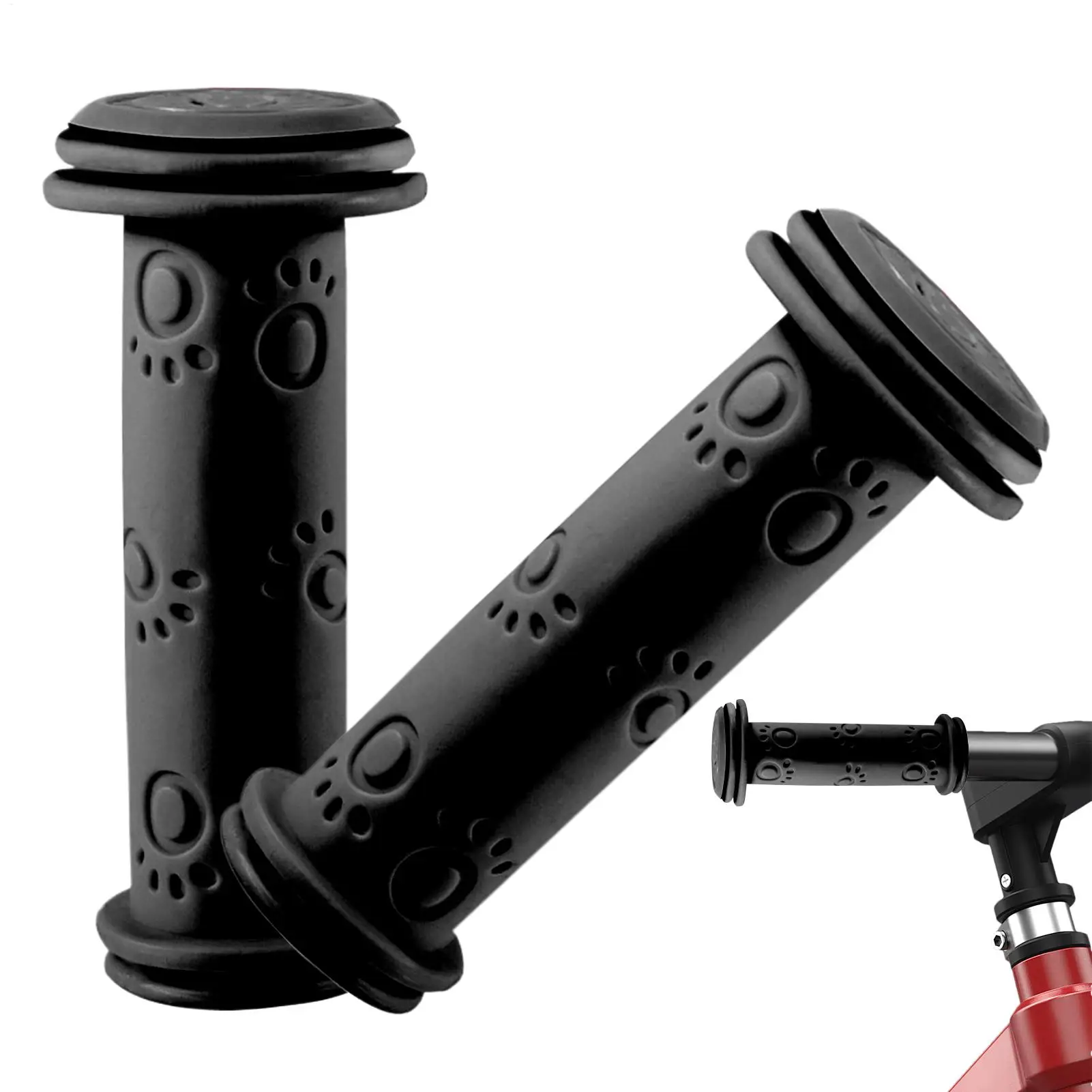 Anti-skid Bar Grips Scooter Handlebar Rubber Bike Bicycle Handle Cover 1Pair Waterproof Tricycle Handlebar For Kid Child Cycling
Anti-skid Bar Grips Scooter Handlebar Rubber Bike Bicycle Handle Cover 1Pair Waterproof Tricycle Handlebar For Kid Child Cycling