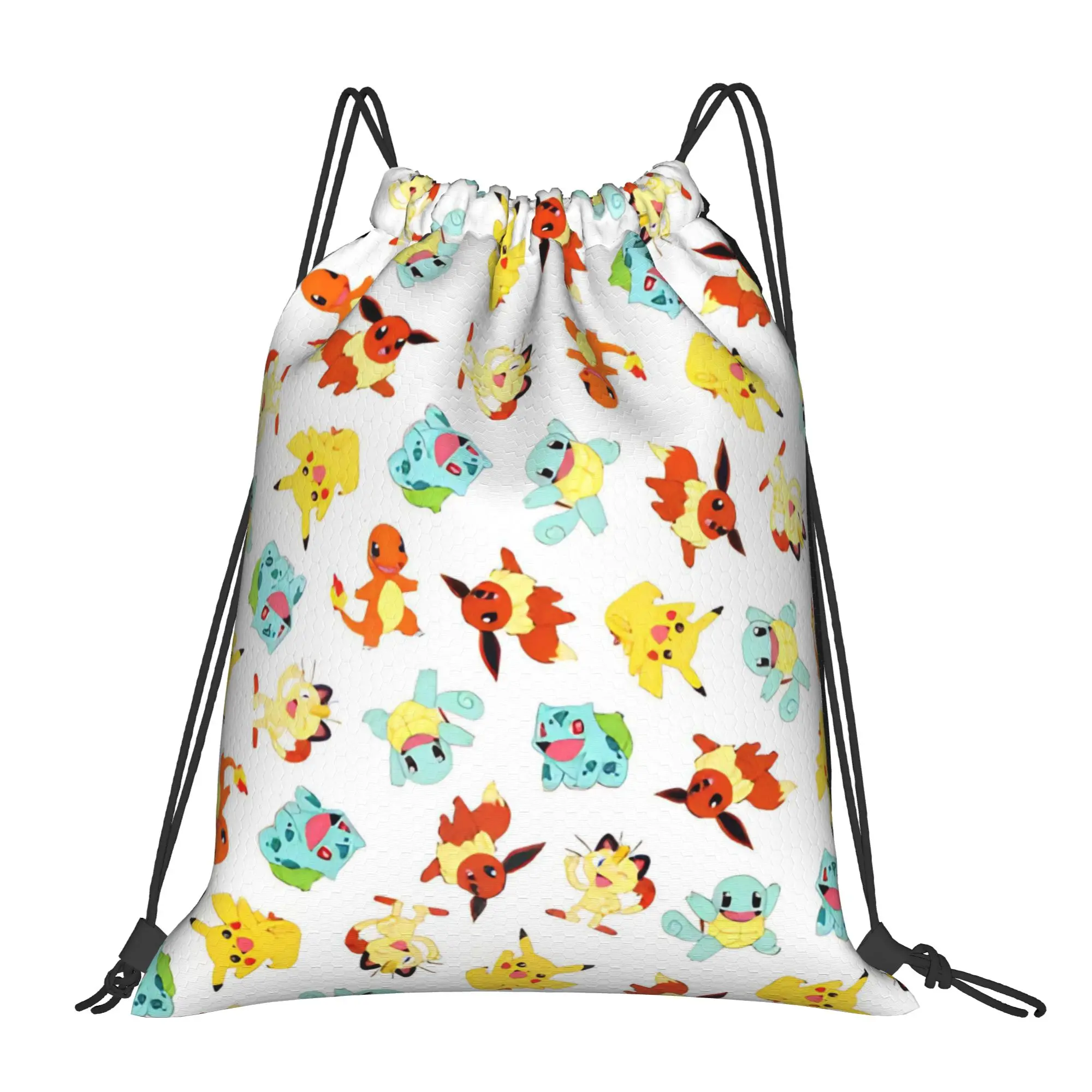 Cute Monster Drawstring Backpack Sports Gym Bag Water Resistant Poke-Mon String Sackpack for Hiking 36cm (W) x 43cm (H)
Cute Monster Drawstring Backpack Sports Gym Bag Water Resistant Poke-Mon String Sackpack for Hiking 36cm (W) x 43cm (H)