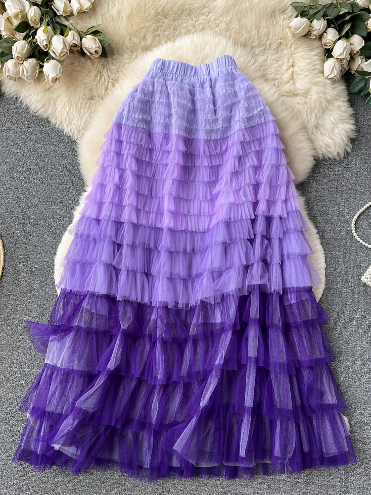 BabYoung Elegant Gradient Patchwork Color Contrast Elastic Waist Skirt Women Y2k Slim Skirts 2023 Summer New Tide Fashion
BabYoung Elegant Gradient Patchwork Color Contrast Elastic Waist Skirt Women Y2k Slim Skirts 2023 Summer New Tide Fashion