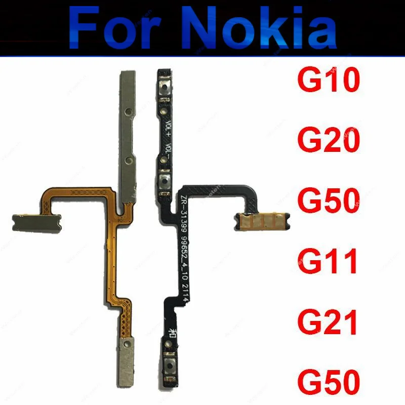 Кнопка громкости для Nokia G10 G11 G20 G21 G50 ВКЛ./ВЫКЛ. Питания Боковая кнопка переключения громкости гибкий кабель лента Запасная часть
Кнопка громкости для Nokia G10 G11 G20 G21 G50 ВКЛ./ВЫКЛ. Питания Боковая кнопка переключения громкости гибкий кабель лента Запасная часть