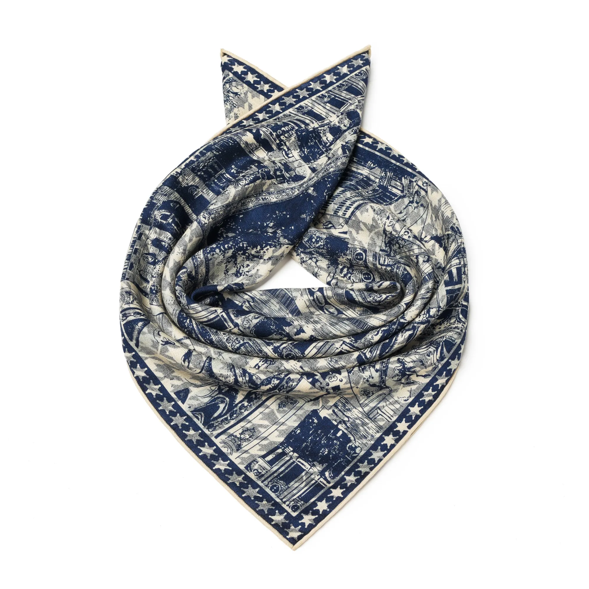 European and American square wool silk scarves shirts with small scarves
European and American square wool silk scarves shirts with small scarves