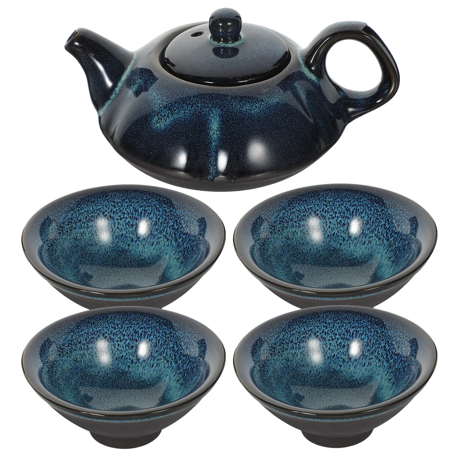 Ceramic Teapot Teacup Kit Polished Surface Excellent Craftsmanship Tea Set for Drinking Tea Home Teaware Gift Set
Ceramic Teapot Teacup Kit Polished Surface Excellent Craftsmanship Tea Set for Drinking Tea Home Teaware Gift Set