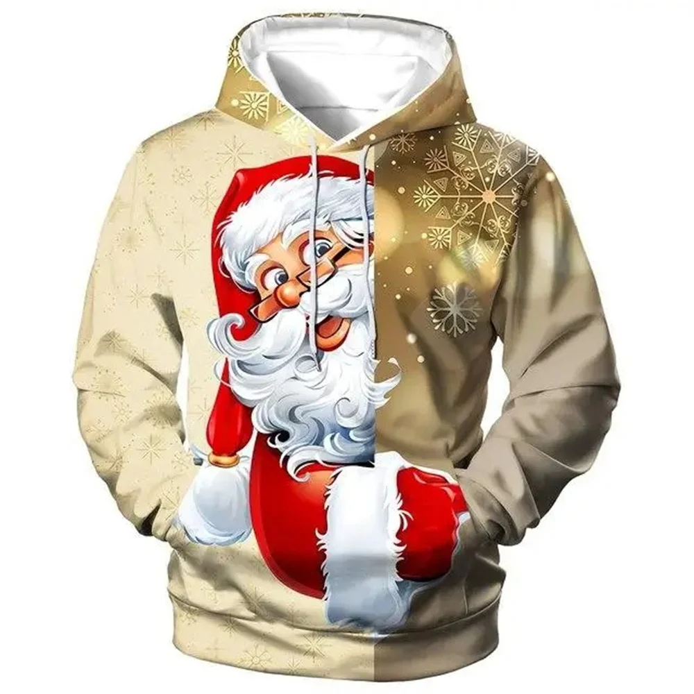 Funny Santa Clause Graphic Men's Hoodies 3D Print Christmas Festival Party Long Sleeved Clothes Oversize Long Sleeve Hooded Tops
Funny Santa Clause Graphic Men's Hoodies 3D Print Christmas Festival Party Long Sleeved Clothes Oversize Long Sleeve Hooded Tops