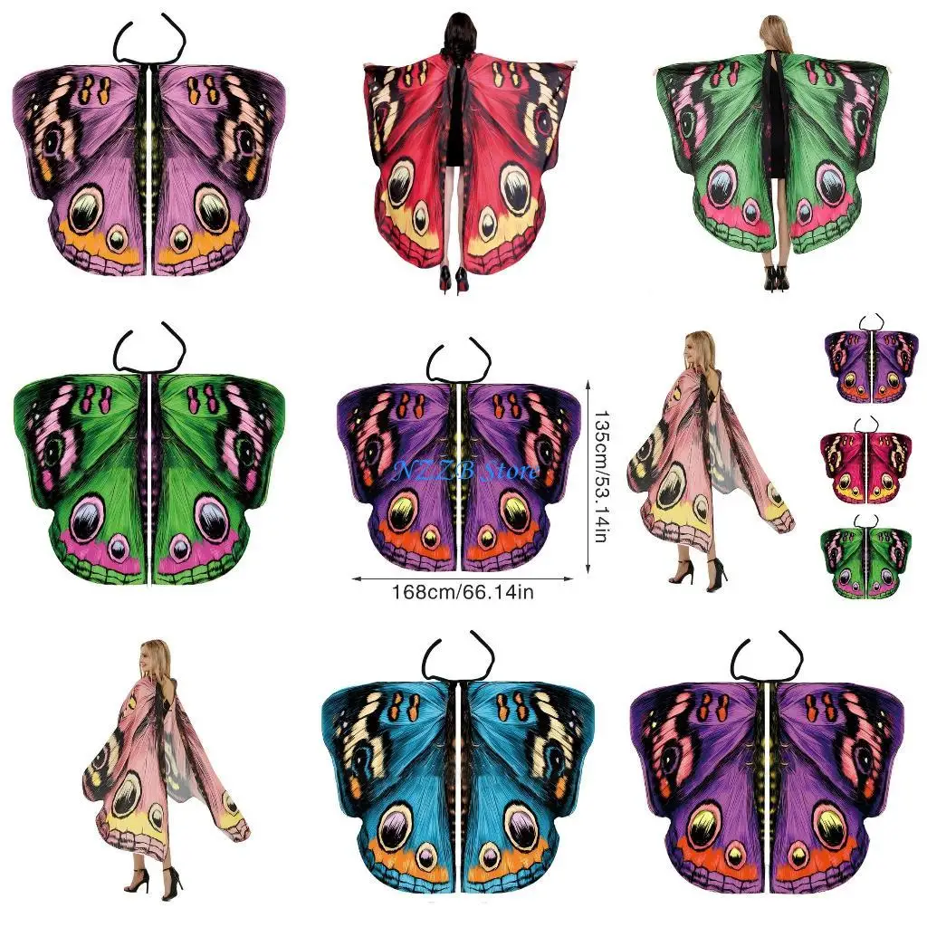 T21F Butterfly Costume Fairy Wing Nymph Wing Dress Up Birthday Party Costume Halloween Angel Wing Princess
T21F Butterfly Costume Fairy Wing Nymph Wing Dress Up Birthday Party Costume Halloween Angel Wing Princess