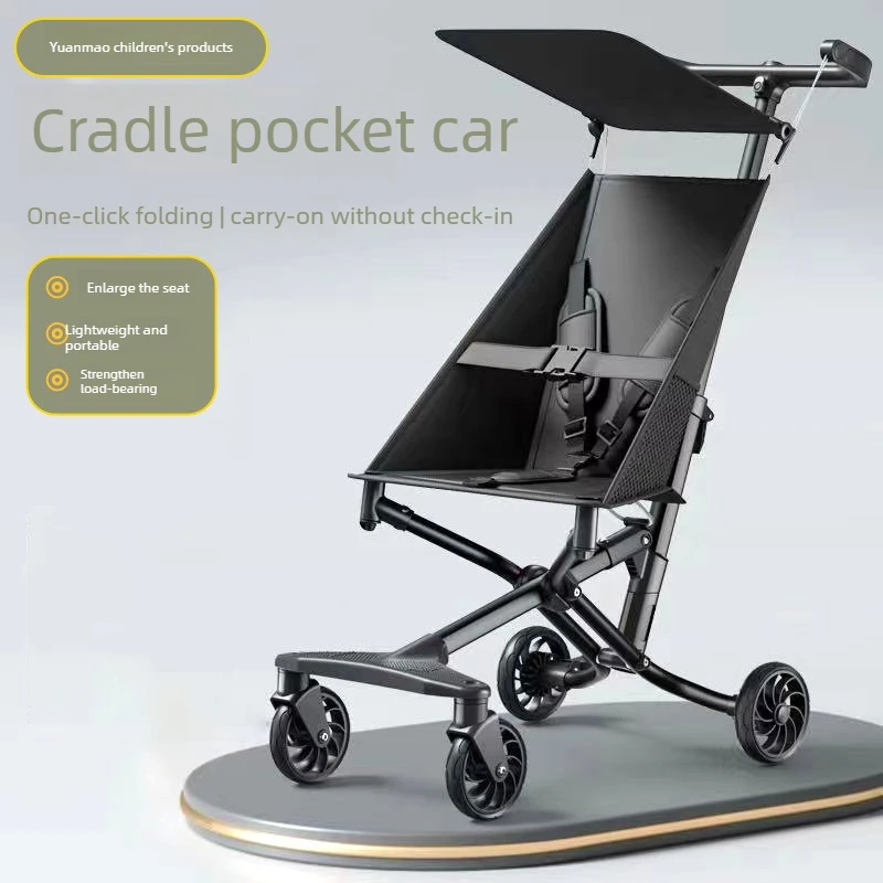 Pocket Baby Stroller Airline Approved Foldable Pushchair with One Hand Carry 360° Wheels and Five Point Safety Belt
Pocket Baby Stroller Airline Approved Foldable Pushchair with One Hand Carry 360° Wheels and Five Point Safety Belt