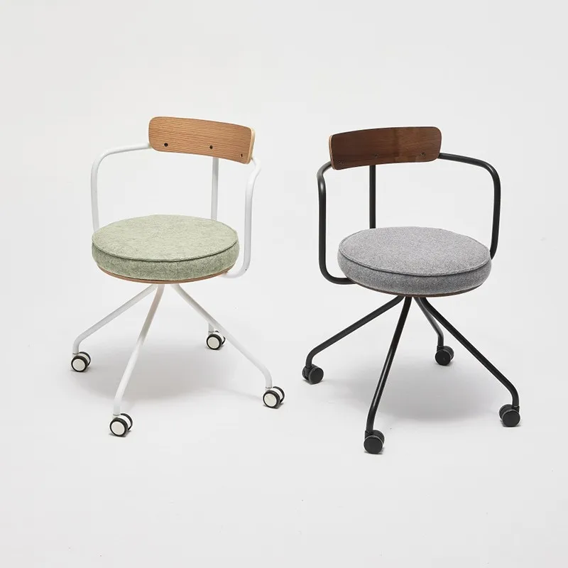 Minimalist desk and chair, rotating lifting chair, silent pulley
Minimalist desk and chair, rotating lifting chair, silent pulley