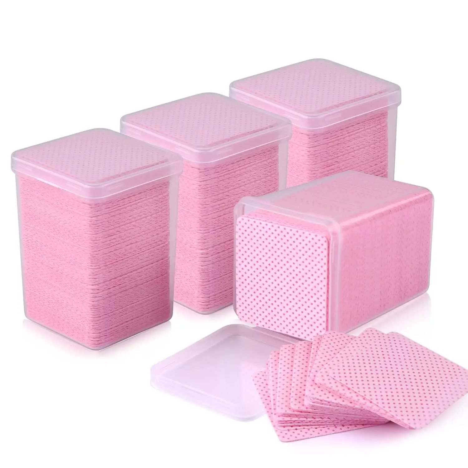 800 Lint Free Nail Wipes for Eyelash Extension & Nail Polish Remover - Pink
800 Lint Free Nail Wipes for Eyelash Extension & Nail Polish Remover - Pink