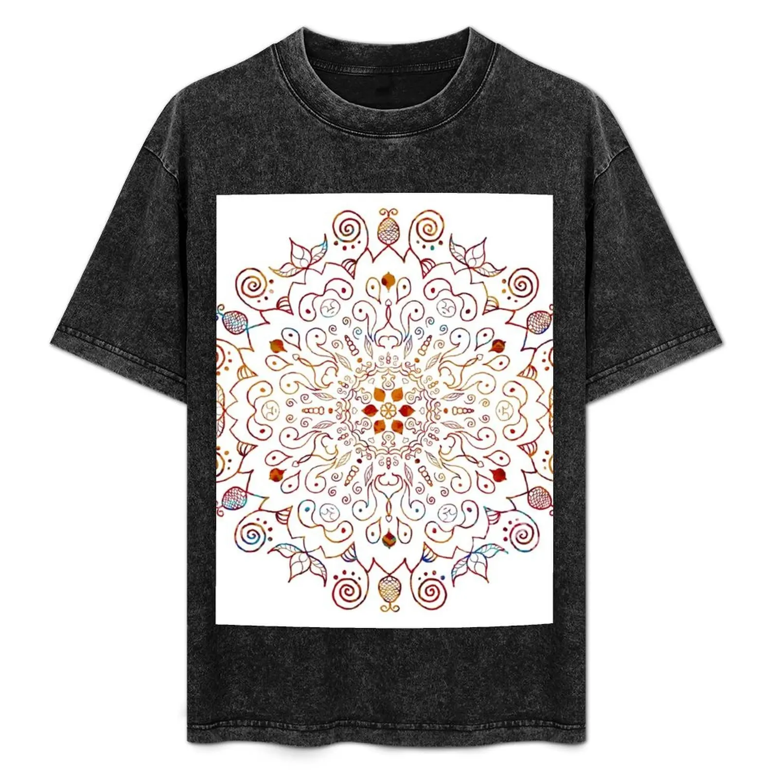 Mandala Multi Color White Background T-Shirt Funny t-shirts baggy shirts clothes heavyweight t shirts for men
Mandala Multi Color White Background T-Shirt Funny t-shirts baggy shirts clothes heavyweight t shirts for men