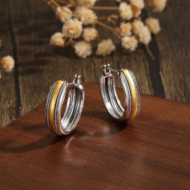 Exquisite Gold Silver Color Round Earrings Grave Dangle Earrings for Women Jewelry
Exquisite Gold Silver Color Round Earrings Grave Dangle Earrings for Women Jewelry