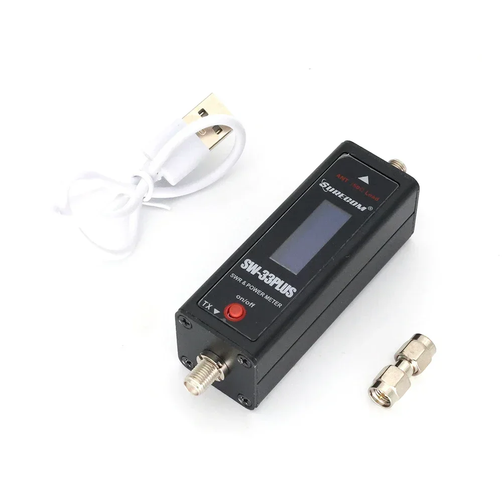 SW-33Plus VHF/UHF Двухдиапазонная 125-525 МГц аналоговая рация Mini Power & S.W.R метр
SW-33Plus VHF/UHF Двухдиапазонная 125-525 МГц аналоговая рация Mini Power & S.W.R метр
