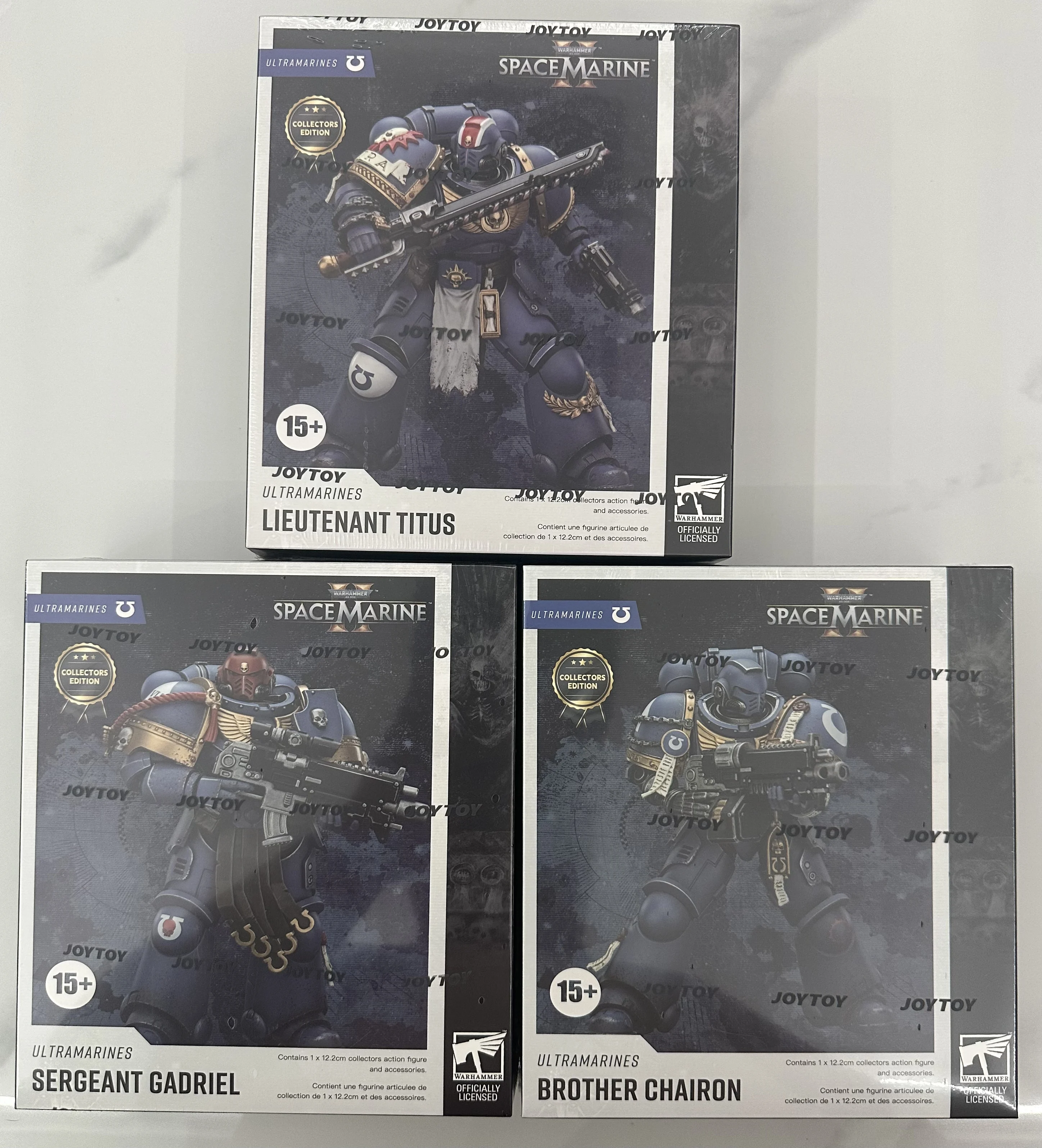【FS】 JOYTOY Warhammer 40K Ultramarines Lieutenant Titus-Collectors Edition 3 шт. 1/18 Фигурки Аниме Модель игрушки Gi
【FS】 JOYTOY Warhammer 40K Ultramarines Lieutenant Titus-Collectors Edition 3 шт. 1/18 Фигурки Аниме Модель игрушки Gi