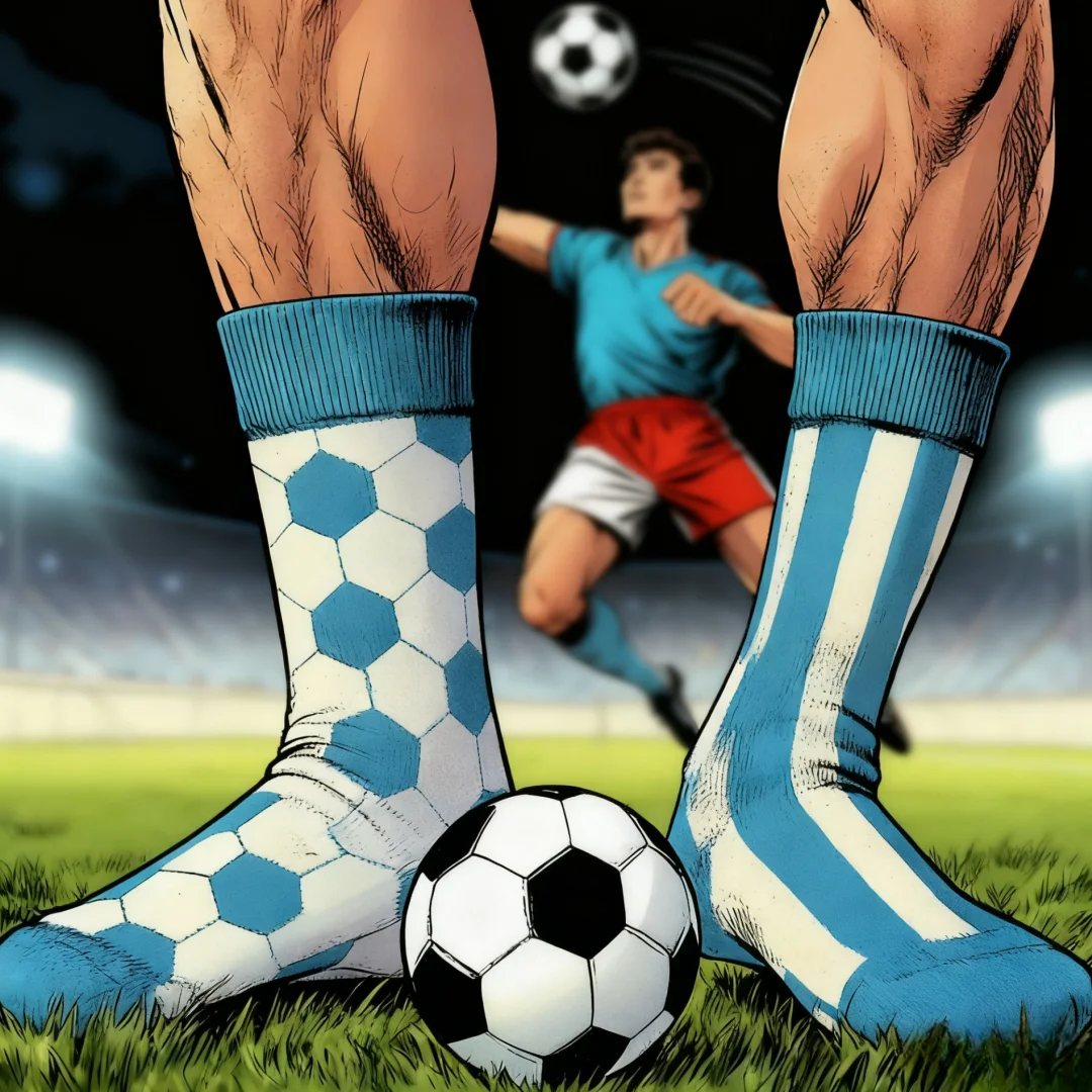 1 пара сине-белых спортивных носков, геометрический узор в стиле AB, подходит для всех сезонов.
1 пара сине-белых спортивных носков, геометрический узор в стиле AB, подходит для всех сезонов.