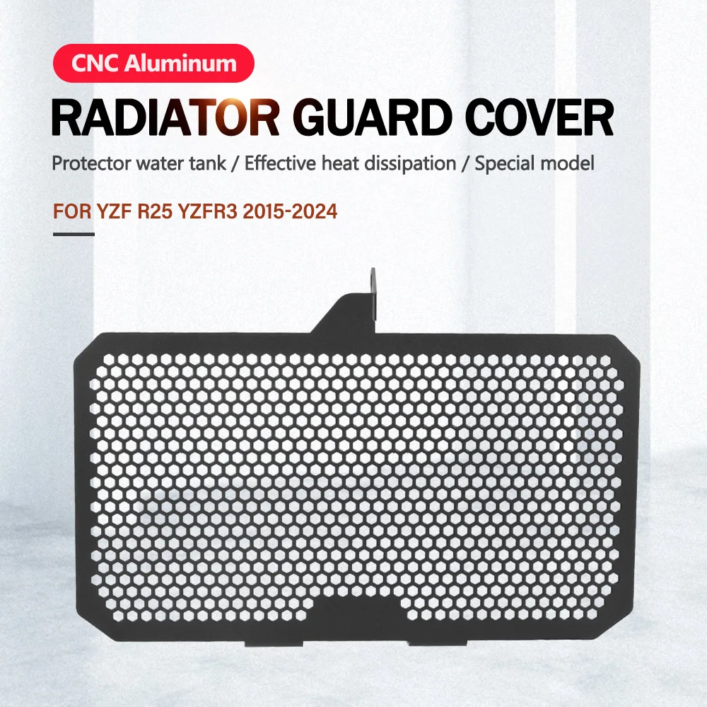 YZFR3 YZFR25 Motorcycle Radiator Grille Cover Protect Accessories For Yamaha YZF R25 YZFR3 2015-2024 2016 2017 2018 2019 2020
YZFR3 YZFR25 Motorcycle Radiator Grille Cover Protect Accessories For Yamaha YZF R25 YZFR3 2015-2024 2016 2017 2018 2019 2020