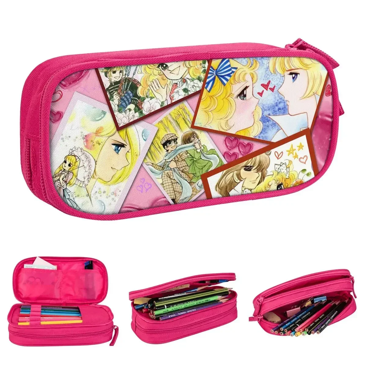 Fashion Candy Candy Anime Pencil Cases Cute Pencil Box Pen for Student Large Storage Bags Students School Gift Stationery
Fashion Candy Candy Anime Pencil Cases Cute Pencil Box Pen for Student Large Storage Bags Students School Gift Stationery