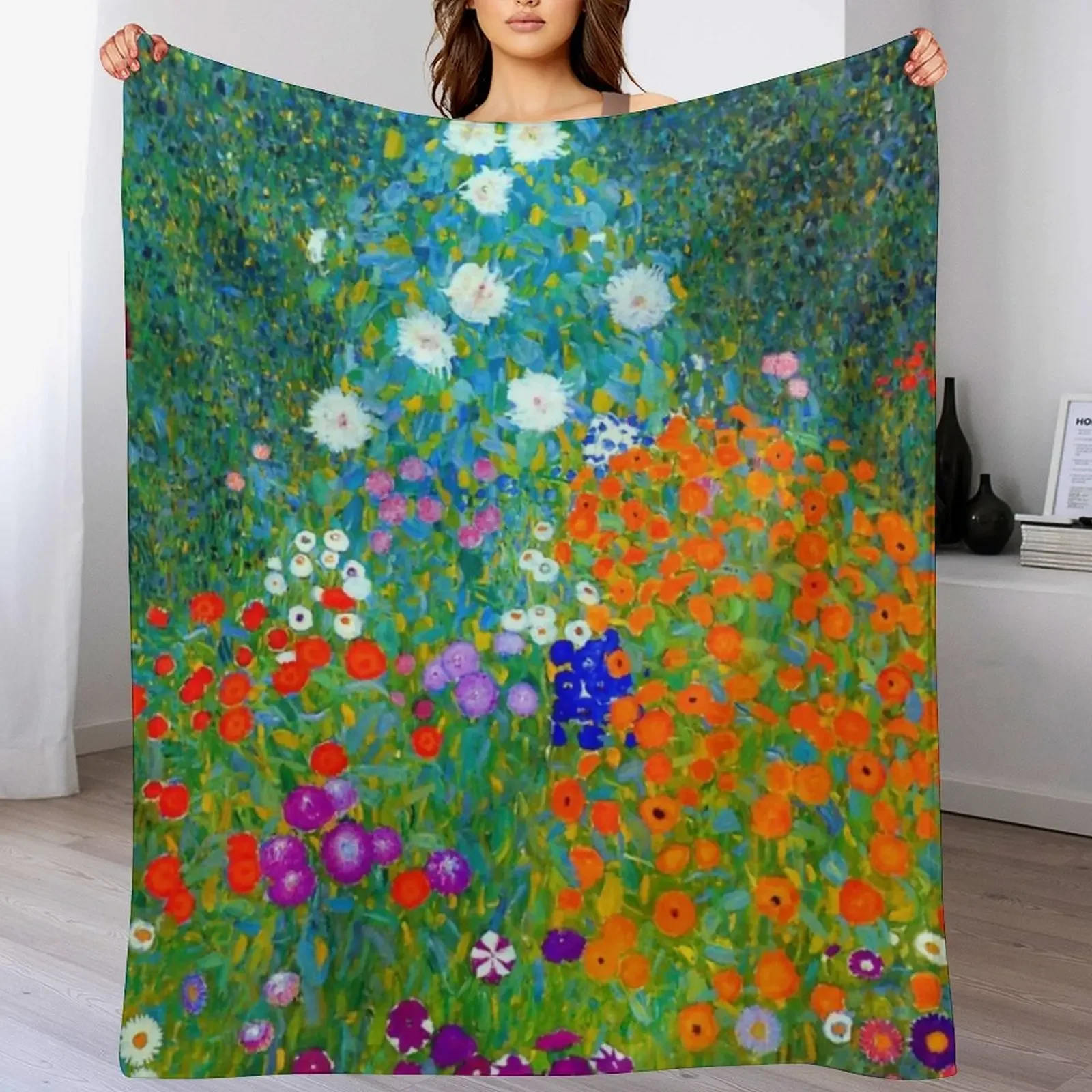 Gustav Klimt - flower garden Throw Blanket Summer Cool Breathable Blanket for Sleeping
Gustav Klimt - flower garden Throw Blanket Summer Cool Breathable Blanket for Sleeping