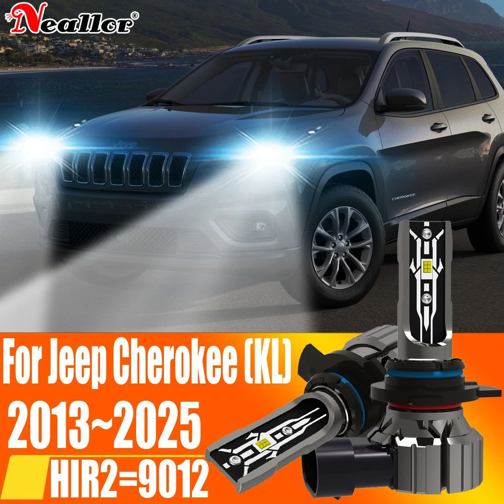2pcs HIR2 Led Headlight Canbus 9012 Car Bulb High Power 6000K White Light Auto Diode Lamp 12v 55w For Jeep Cherokee KL 2013~2025
2pcs HIR2 Led Headlight Canbus 9012 Car Bulb High Power 6000K White Light Auto Diode Lamp 12v 55w For Jeep Cherokee KL 2013~2025