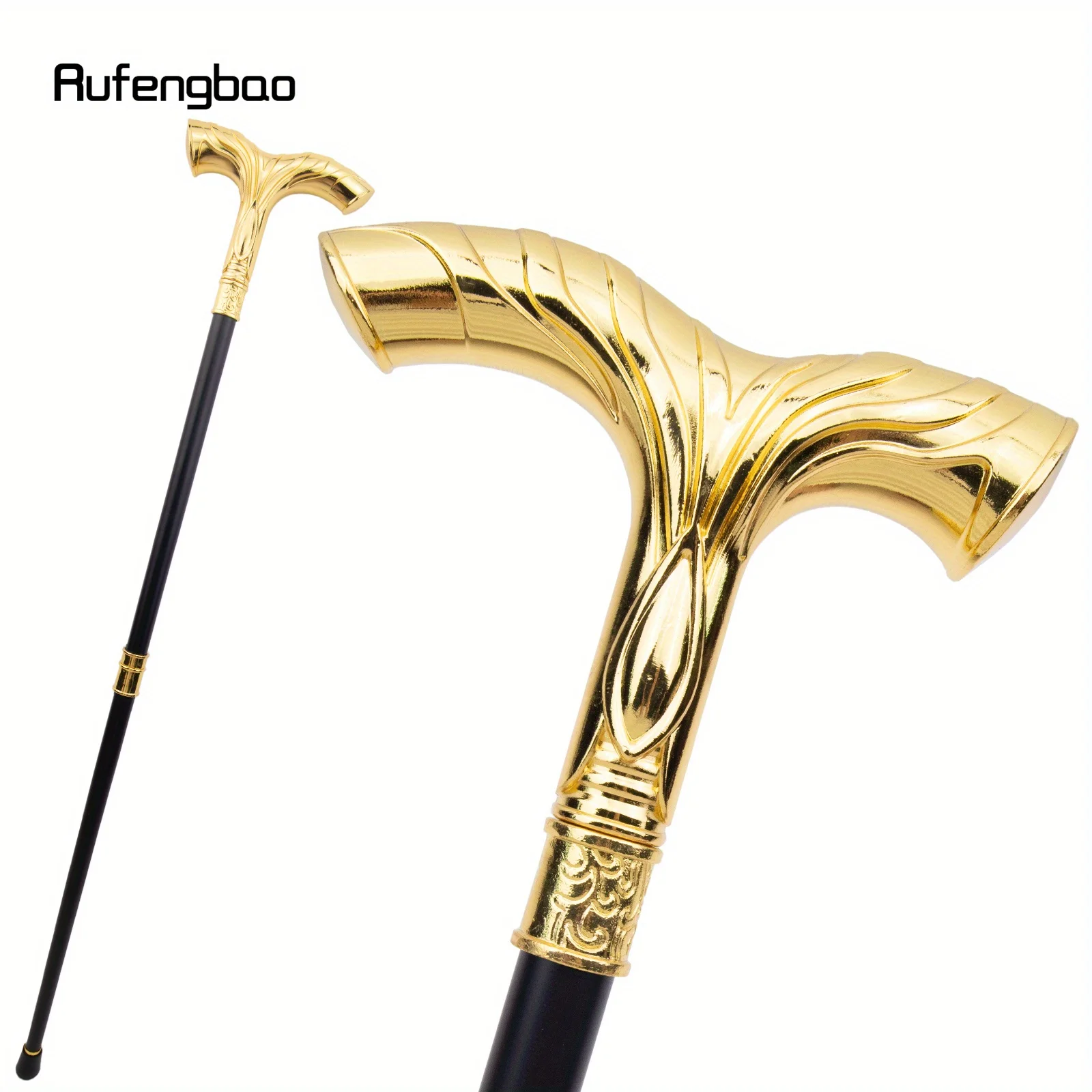 Golden Flowing Lines Luxury Fashion Cosplay Stick Party Cane Elegant Crosier Knob Walking Stick Performance Stage Cane 92cm
Golden Flowing Lines Luxury Fashion Cosplay Stick Party Cane Elegant Crosier Knob Walking Stick Performance Stage Cane 92cm