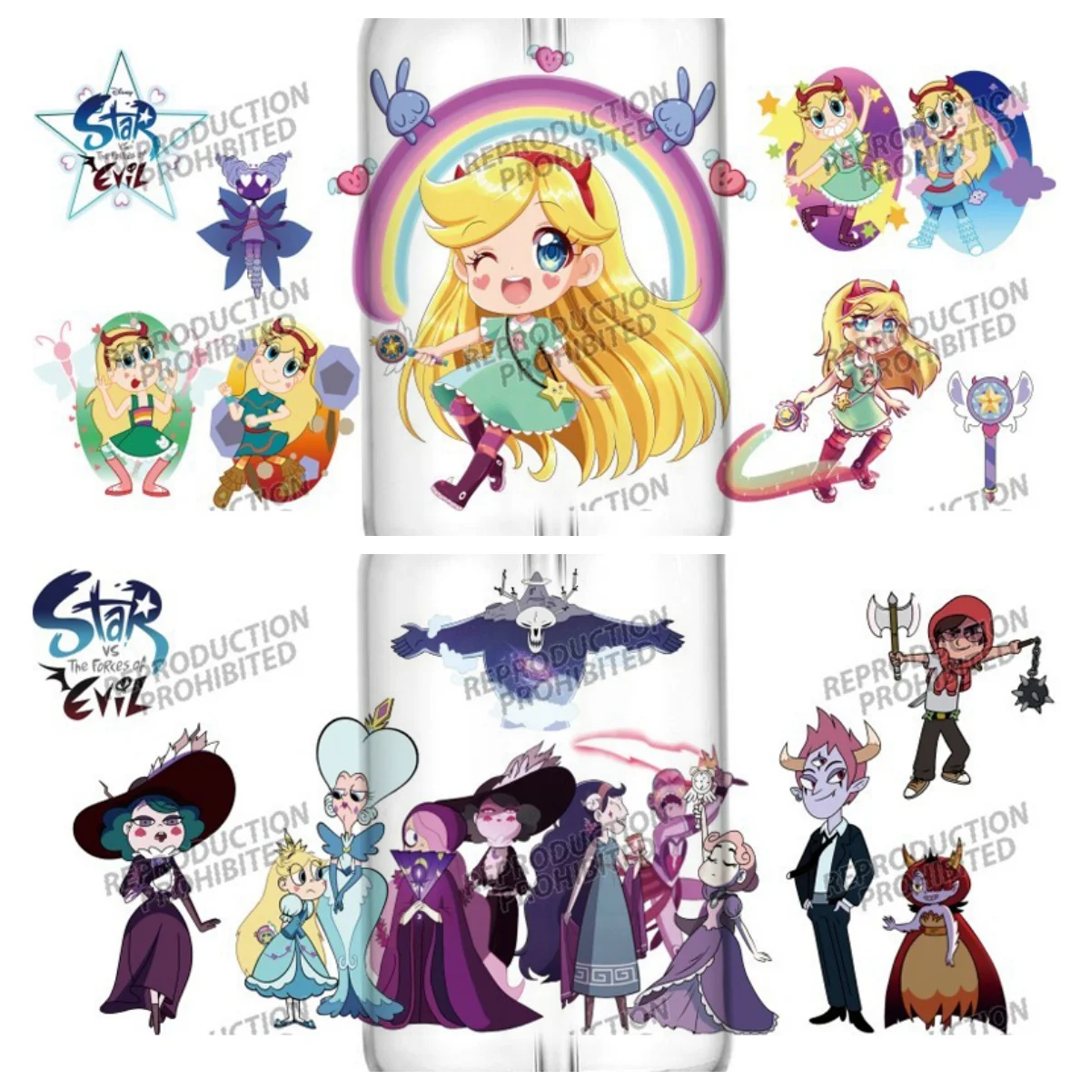 Top Quality 3D Star with Evil Decal UV DTF Cup Wrap for 16oz Glasses Can Cartoon Decoration DIY Mug Transfer Waterproof Sticker
Top Quality 3D Star with Evil Decal UV DTF Cup Wrap for 16oz Glasses Can Cartoon Decoration DIY Mug Transfer Waterproof Sticker