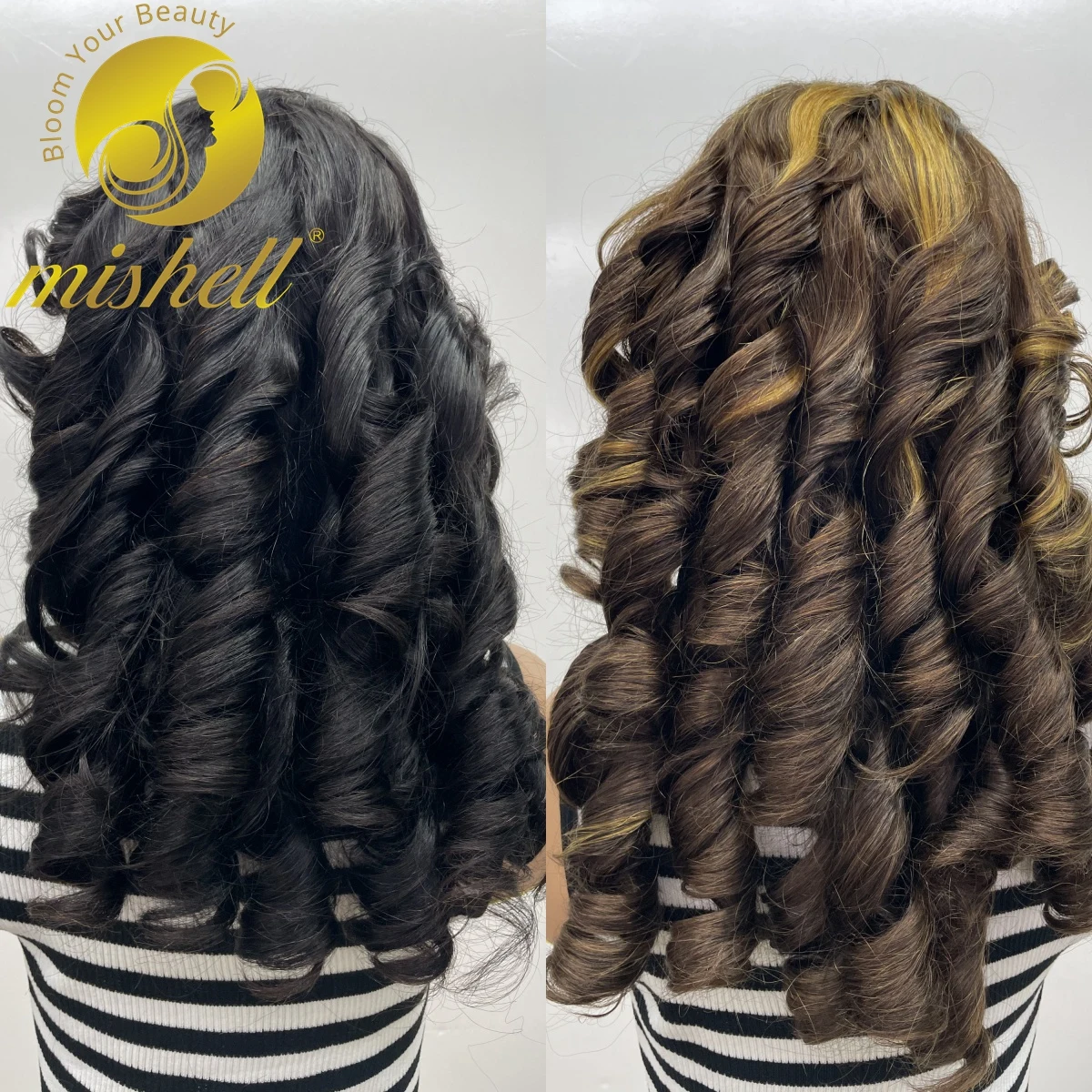 24ich 300% Density Natural Egg Roll Wave Human Hair Wigs 13x4 Transparent Lace Front Wig Bouncy Curly Human Hair Wig for Women
24ich 300% Density Natural Egg Roll Wave Human Hair Wigs 13x4 Transparent Lace Front Wig Bouncy Curly Human Hair Wig for Women