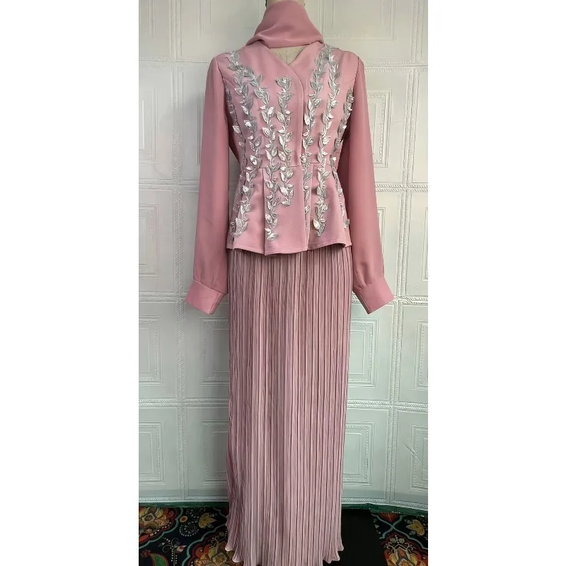 Women Two Piece Sets Skirt Set Lantern Sleeve V Neck Buttons Tops Pleated Long Skirts A Line Y2k Streetwear Elegant Work Summer
Women Two Piece Sets Skirt Set Lantern Sleeve V Neck Buttons Tops Pleated Long Skirts A Line Y2k Streetwear Elegant Work Summer