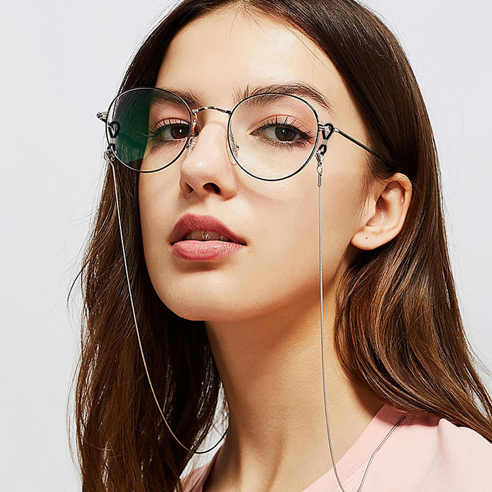 100Pcs Eyeglass Chain Holder Silicone Anti Slip Ends Connector Adjustable Glasses Sunglasses Maintenance Parts
100Pcs Eyeglass Chain Holder Silicone Anti Slip Ends Connector Adjustable Glasses Sunglasses Maintenance Parts